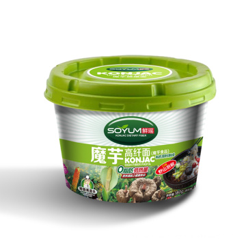 Instant Konjac Copa de fideos con diferentes sabores